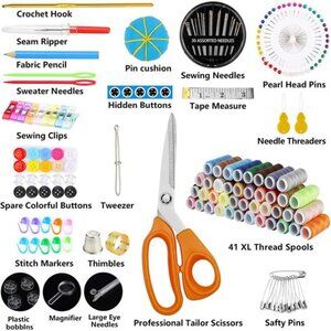 Marcoon Large Sewing Kit, 200 Premium Sewing Supplies